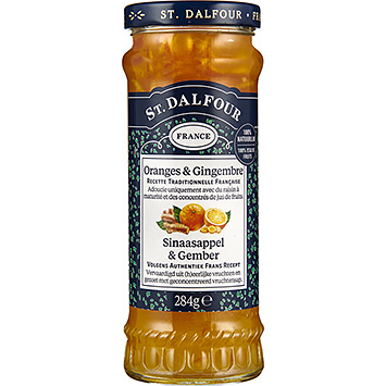 St. Dalfour Mermelada de frutas de naranja y jengibre 284g