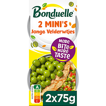 Bonduelle Young field peas 2 minis 150g
