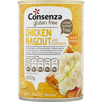 Consenza Chicken ragout with mushrooms 400g