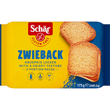 Schär Bizcocho tostado sin gluten 175g