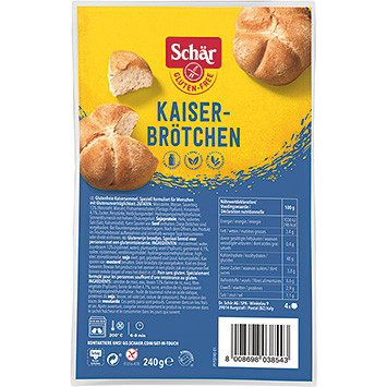 Schär Petits pains Kaiser 240g