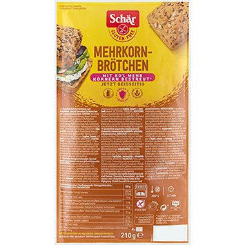 Schär Flerkornsbröd glutenfritt 210g