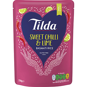 Tilda Arroz basmati malagueta doce e lima 250g