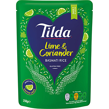 Tilda Lime & coriander basmati rice gluten free 250g