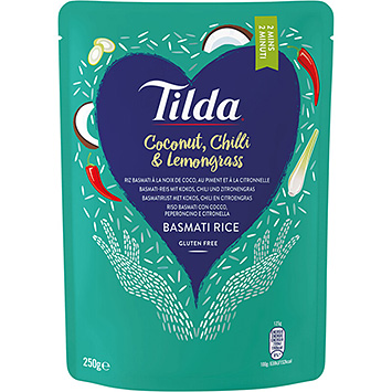 Tilda Coconut chilli & lemongrass basmati rice 250g