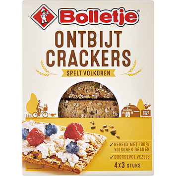 Bolletje bolachas de pequeno-almoço com espelta de trigo integral 240g