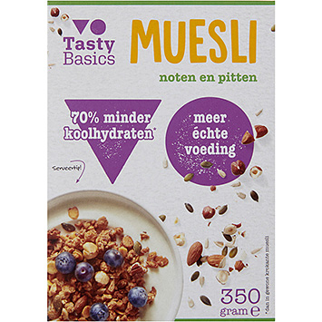 Tasty Basics Nueces y semillas de muesli 350g
