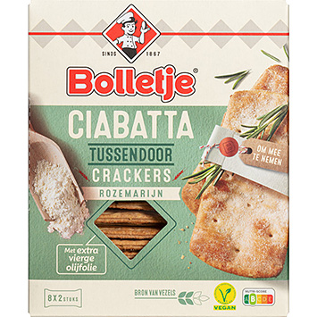 Bolletje Ciabatta kiks rosmarin 190g