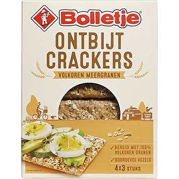 Bolletje Cracker per la colazione multicereali integrali 255g