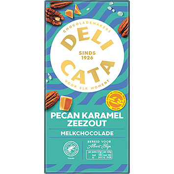 Delicata Caramel au lait et aux pacanes 150g