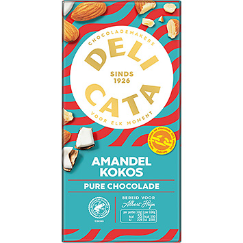 Delicata Coco almendrado negro 150g