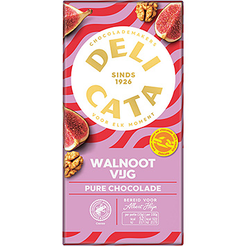 Delicata Mörk valnöt fig 150g