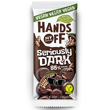 Hands Off Ernsthaft dunkler 85%-Balken 100g