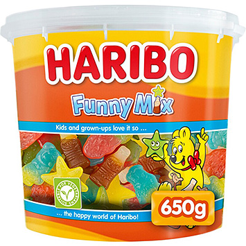 Haribo funny mix 650g - Holland Supermarket