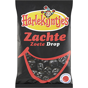 Harlekijntjes Licorice doce suave 300g