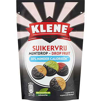 Klene Sugar free coin liquorice fruit  100g