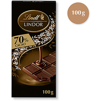 Lindt Lindor 70% cacao extra negro 100g