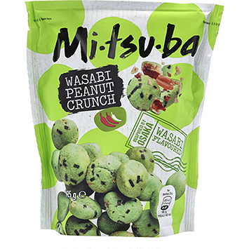 Mitsuba Croustillant de cacahuètes au wasabi 125g