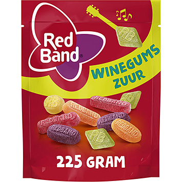 Red Band Winegum acido 225g