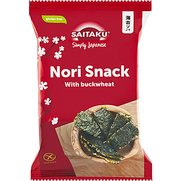 Saitaku Snack de algas con trigo sarraceno 20g