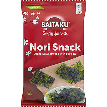 Saitaku Snack de algas (nori) 10g