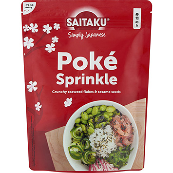 Saitaku Poke sushi y espolvoreado de ensalada 35g