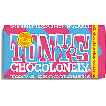 Tony's Chocolonely Mælkechokolade chip cookie 180g