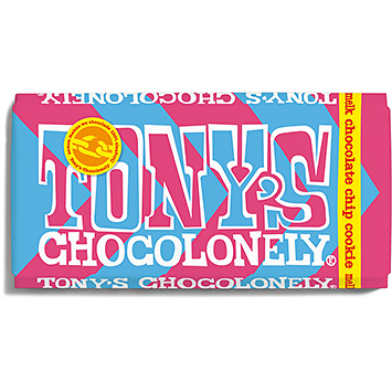 Tony's Chocolonely Biscotto con scaglie di cioccolato al latte 180g