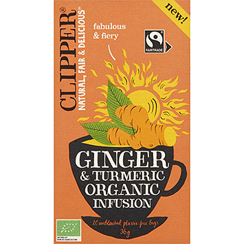 Clipper Ginger turmeric 36g