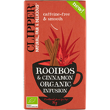 Clipper Infusão rooibos canela 36g