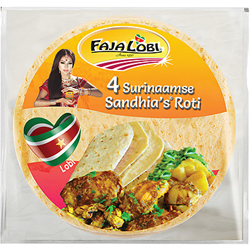 Faja Lobi Surinamsiske Sandhias roti 200g