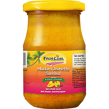 Faja Lobi Madam Jeanette sambal 195g