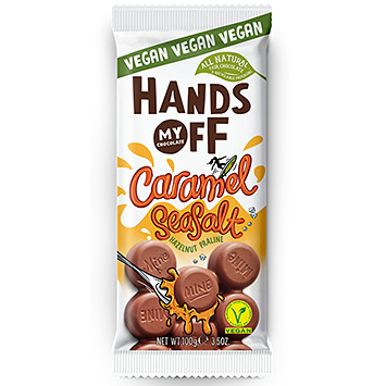 Hands Off Sal marinho de caramelo vegano 100g