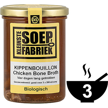 Kleinste Soepfabriek Kycklingbuljong ekologisk 400ml