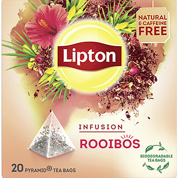 Lipton Infusion de rooibos sans caféine 40g