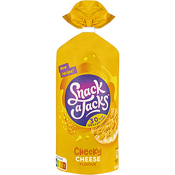 Snack a Jacks Sabor de queijo atrevido 104g