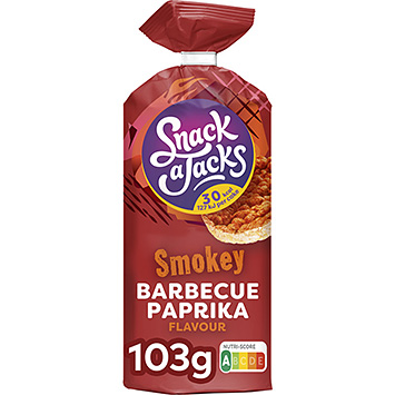 Snack a Jacks Smokey barbecue paprika 103g