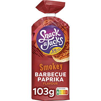 Snack a Jacks Paprika barbecue fumé 103g