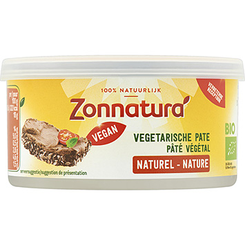 Zonnatura Vegetarian pate natural 125g