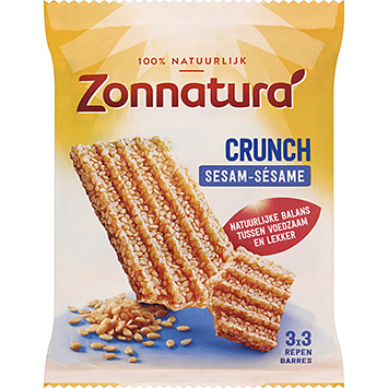 Zonnatura Barre croquante au sésame 150g