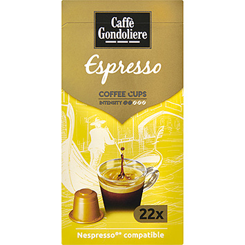 Caffè Gondoliere Espresso coffee cups 110g