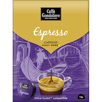 Caffè Gondoliere Entkoffeinierte Espresso-Kapseln 104g