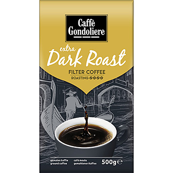 Caffè Gondoliere Café moulu à torréfaction extra foncée 500g