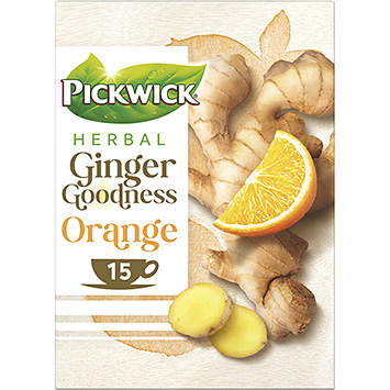 Pickwick Jengibre 'Goodness' naranja 26g