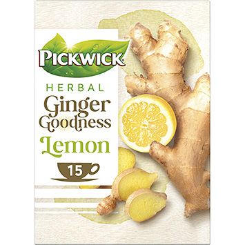 Pickwick Jengibre 'Goodness' limón 26g