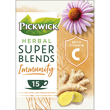 Pickwick Súper mezclas de infusión inmunidad té de hierbas 23g