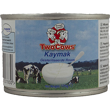 Two cows Crema esterilizada Kaymak 170g
