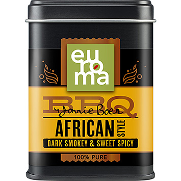 Euroma Afrikansk mörk rökig & kryddig 80g