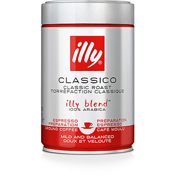Illy Classico malet kaffe 250g