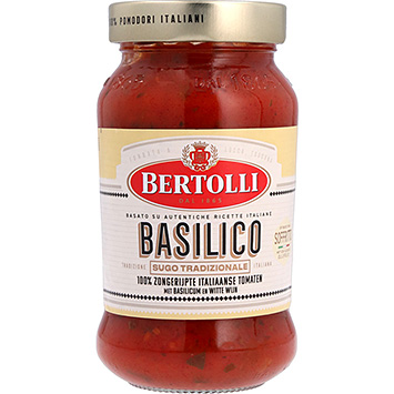 Bertolli Sauce basilic traditionnelle 400g